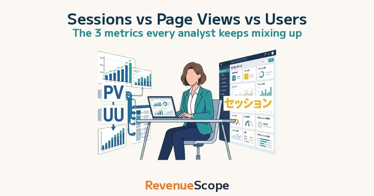 Sessions vs Page Views vs Users — The Basics You Were Afraid to Ask
